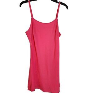 Topshop Women's Bright Pink Slip Dress US 6
